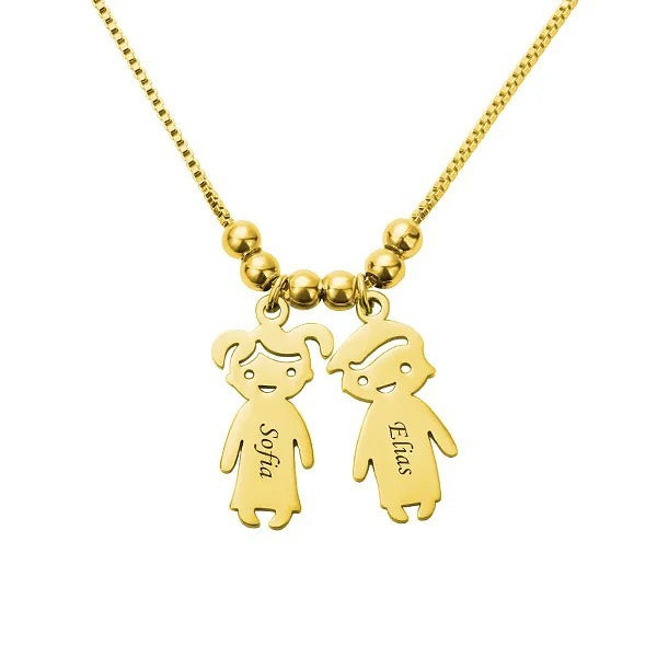 Custom Gold Kids Pendants