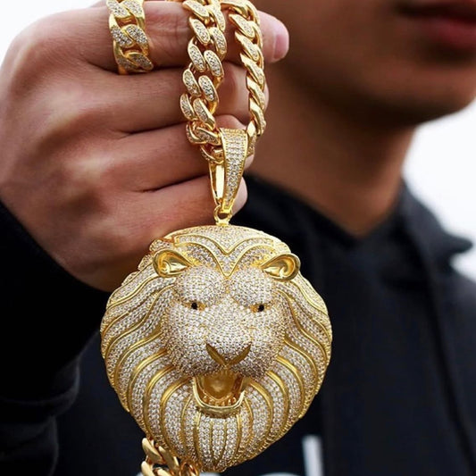 Custom lion bead piece! ** SIMBA** vibes