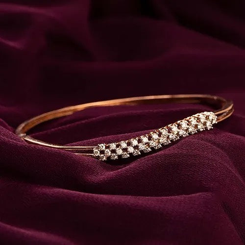 18 KT Rose Gold with Diamond Bracelets