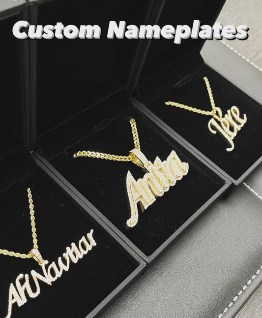 Custom Name Plates and Initials