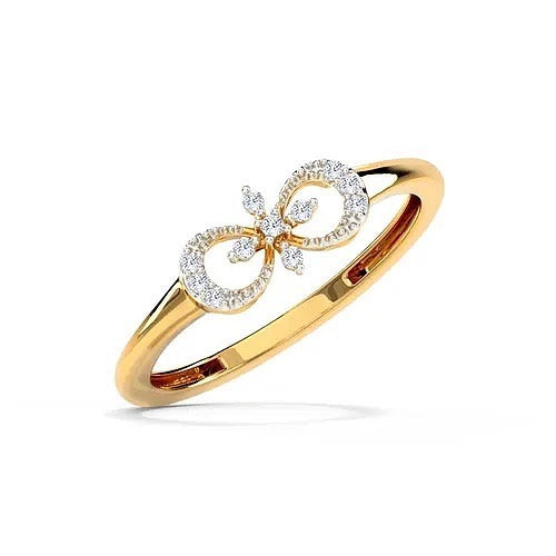 Elegant Floret Diamond Ring For Women