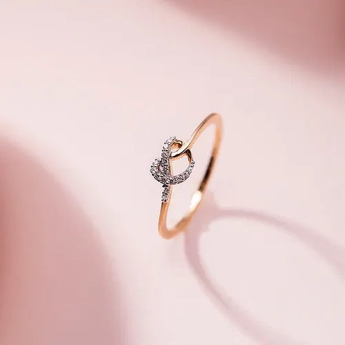 Silvia Love Knot Diamond Ring For Women