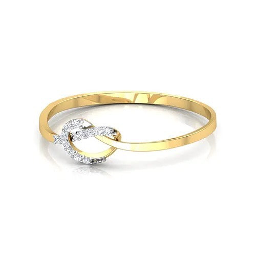 Silvia Love Knot Diamond Ring For Women