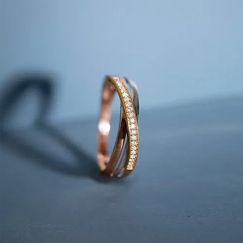 Tri Stripe Ring For Women