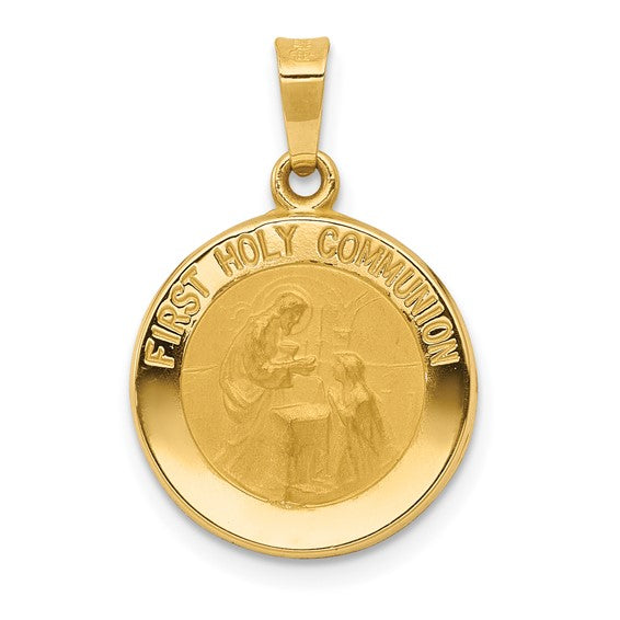 My first holy communion medal 14kt gold