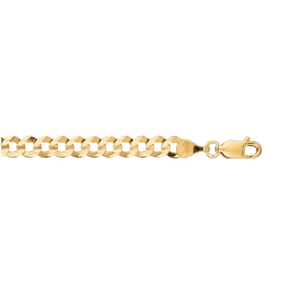 14K GOLD 4.7MM COMFORT CURB CHAIN