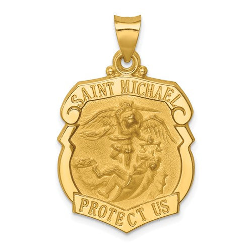 St Michael’s Badge 14kt gold charm