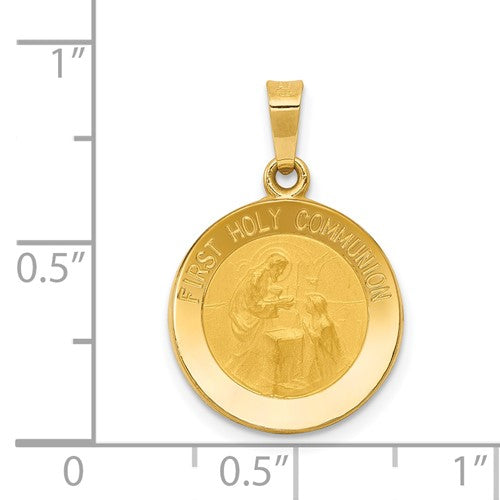 My first holy communion medal 14kt gold